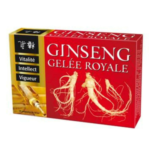 NUTRIEXPERT - Ginseng Gelee Royale "Pour Se Fortifier" - 20 ampoules - Produit minceur & sport