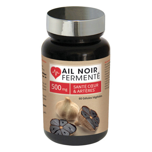 NUTRIEXPERT - Ail Noir "Pour Une Bonne Santé Cardio - Vasculaire" - 60 gélules végétales - Produit minceur & sport