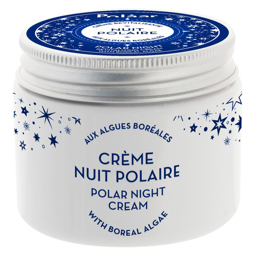 Polaar - Crème Revitalisante Nuit Polaire aux Algues Boréales  - Creme visage homme peau sensible