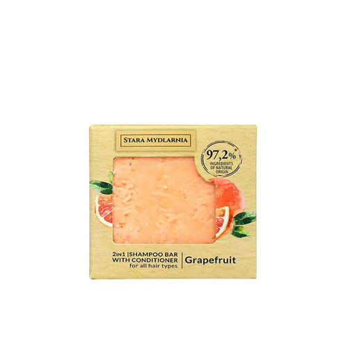 Bodymania - Shampoing Solide Avec Packaging En Carton  Grapefruit - Idées cadeaux pour elle
