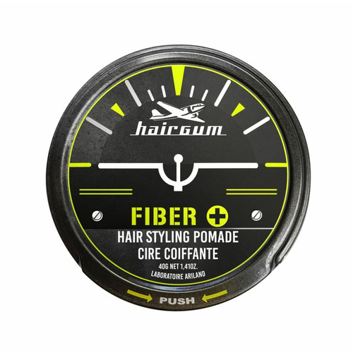 Hairgum - Cire Coiffante Fiber + Concentrée - Touché Non Gras - Soin rasage hairgum