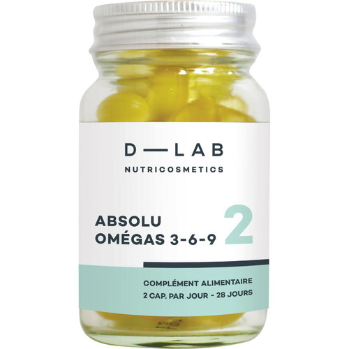 D-LAB Nutricosmetics - Absolu Omégas 3-6-9 - Cadeaux made in france