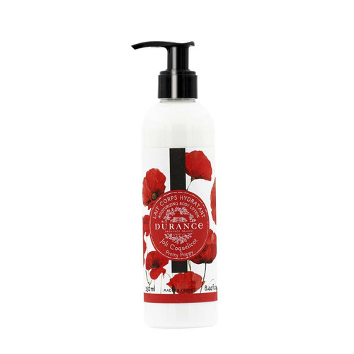 Durance - Lait corps hydratant Durance Joli Coquelicot - Soin corps homme
