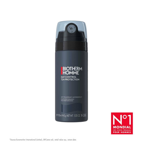 Biotherm Homme - Déodorant Spray Day Control 72H - Biotherm soins corps