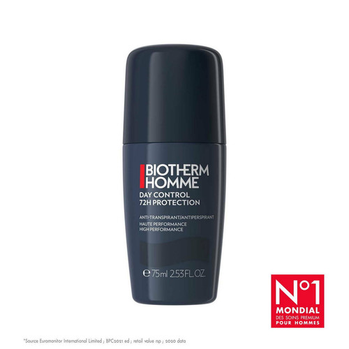 Biotherm Homme - Déodorant Roll On Day Control 72H - Deodorant biotherm homme