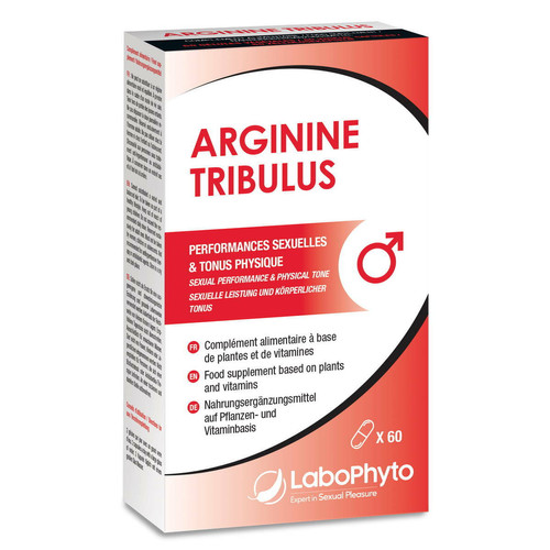 Labophyto - Arginine Tribulus Tonus Physique 60 gélules - Sexualite