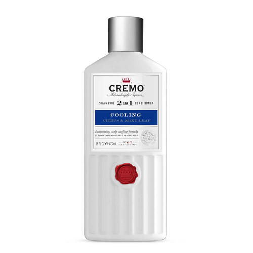 Cremo - Shampooing et Après-Shampooing Cooling Aux Agrumes & Feuilles de Menthe - Après-shampoing & soin homme