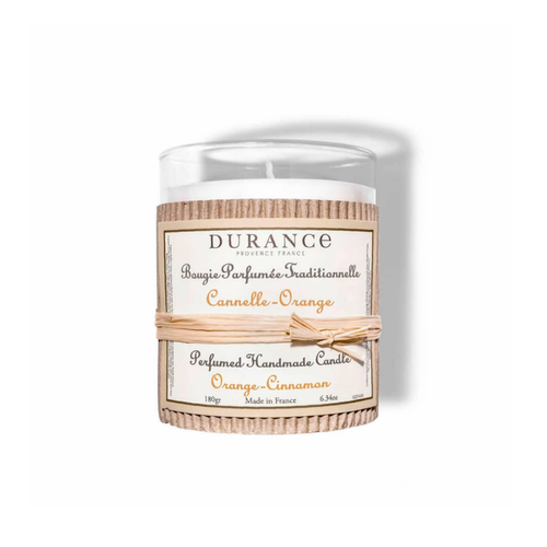 Durance - Bougie Traditionnelle Durance Parfum Cannelle Orange Swann - Stay at home