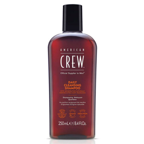 American Crew - Shampoing Nettoyant Quotidien Agrumes et Menthe 250 ml - Soins cheveux homme
