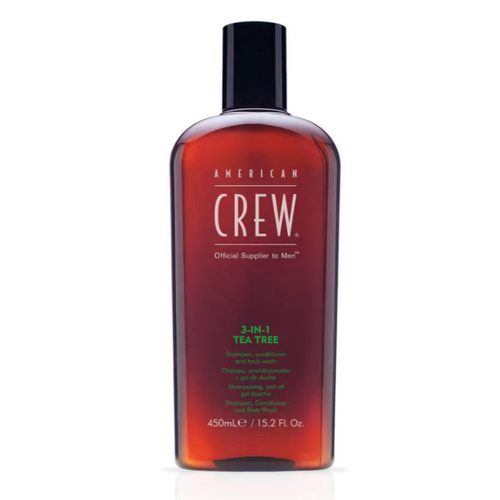 American Crew - Shampoing et Gel Douche 3en1 Arbre à Thé - American crew soins cheveux