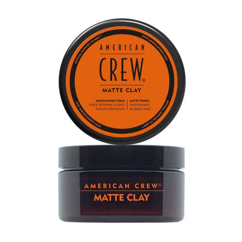 American Crew - Cire Cheveux Homme Fixation Moyenne à Forte & Fini Mat et Soyeux  - American crew produits coiffant