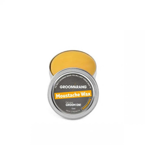 Groomarang - Cire A Moustache 100% Naturel - Wax Original - Produits pour entretenir sa barbe