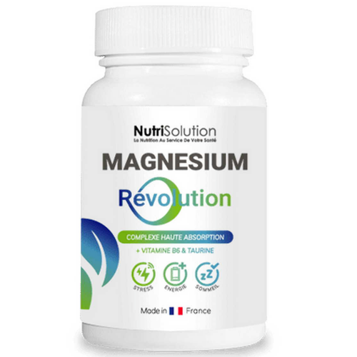 NutriSolution - Complément Alimentaire Magnesium Révolution - Produits bien etre relaxation
