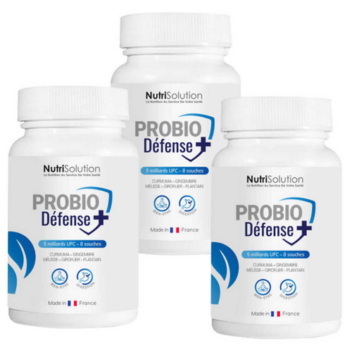 NutriSolution - Probio Défense + Digestion - X3 - Produits bien etre relaxation