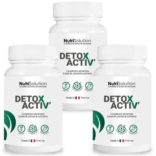 NutriSolution - Detox Activ  - X3 - Nutrisolution