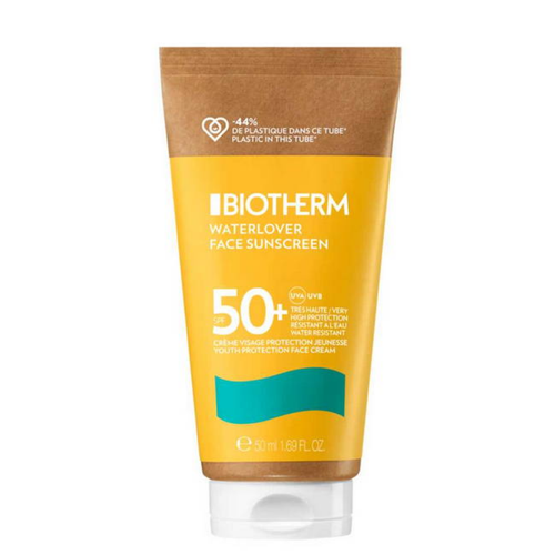 Biotherm - Soin Protection Solaire pour le Visage SPF50+ - Waterlover  - Soins solaires homme