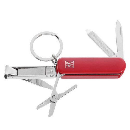  Canif Multi Outils en Inox Rouge