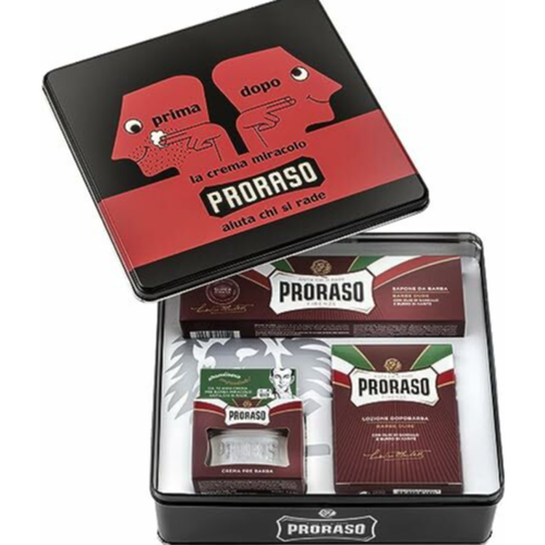 Proraso - Coffret Vintage Primadopo Nourrissant - Produits pour entretenir sa barbe