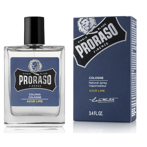 Proraso - Eau De Cologne Azur Lime - Coffret cadeau parfum homme