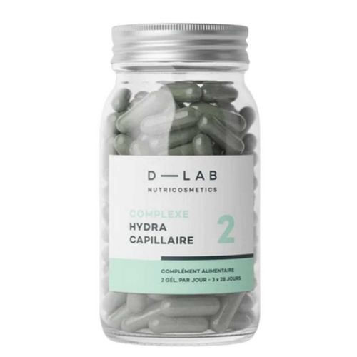 D-LAB Nutricosmetics - Complexe Hydra Capillaire 3 mois - Nourrit les Cheveux - Produit minceur & sport