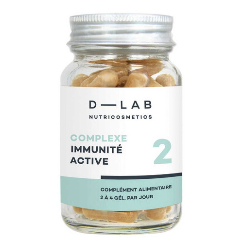 D-LAB Nutricosmetics - Complexe Immunité Active - Renforce les Défenses Naturelles du Corps - Produit sommeil vitalite energie
