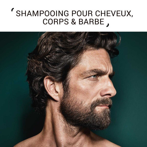  Shampoing Energy M1 Triple Action Cheveux, Corps Et Barbe