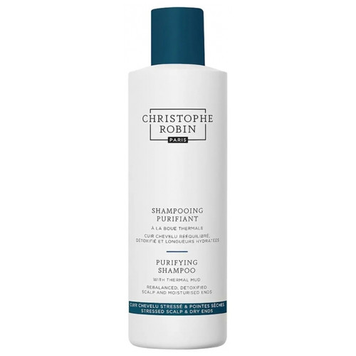 Christophe Robin - Shampooing Nettoyant à la Boue Thermale - Shampoing homme