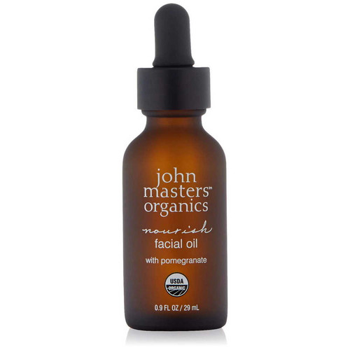 John Masters Organics - Huile nourrissante à la grenade - Soins visage homme