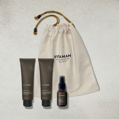 Vitaman - Coffret Sweet Shave - Mousse, gel & crème à raser
