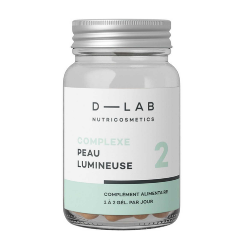 D-LAB Nutricosmetics - Complexe Peau Lumineuse - Eclat & Santé - D lab nutricosmetics peau