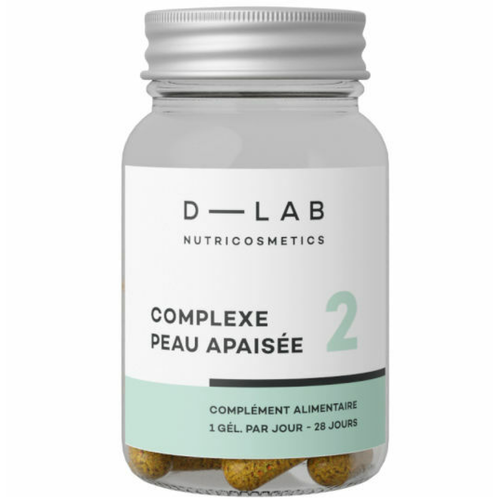 D-LAB Nutricosmetics - Complexe Peau Apaisée - Complement alimentaire beaute