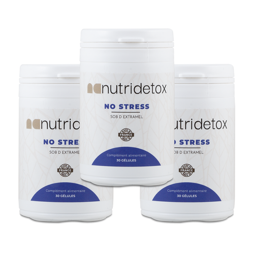 Nutridetox - No Stress Cure de 3 Mois - Complements alimentaires nutridetox