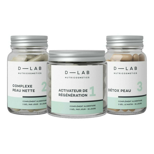 D-LAB Nutricosmetics - Programme Peau Parfaite 2 Mois - D lab nutricosmetics peau