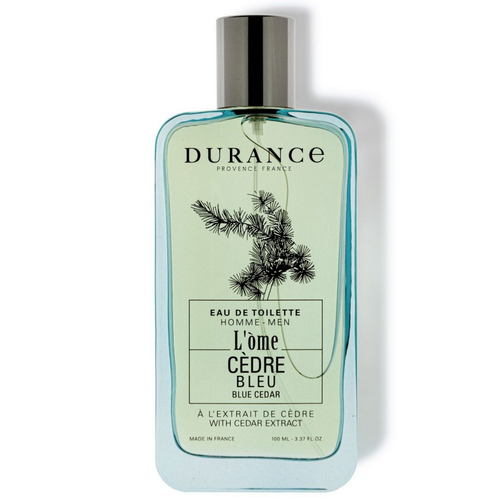 Durance - Cèdre Bleu - Eau de Toilette - Cadeaux Parfum homme