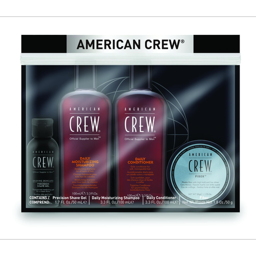 American Crew - Kit Essentiel Cheveux de Voyage   - Shampoing homme