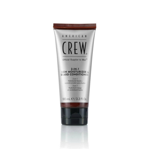 American Crew - 2 en 1 Soin homme hydratant visage & revitalisant barbe homme - Huile a barbe