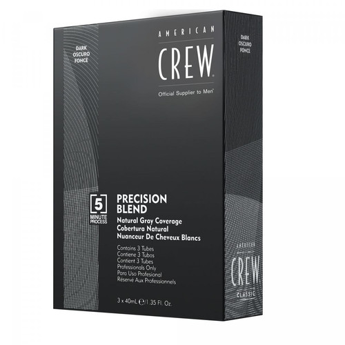 American Crew - Precision Blend- Coloration Cheveux - 3x40ml-Dark 2-3 Foncé - Teinture cheveux
