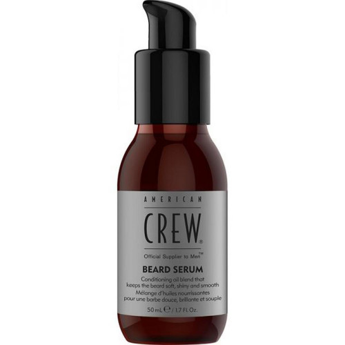 American Crew - Beard Serum Huile Nourrissante Barbe - Poil doux et souple - Stay at home