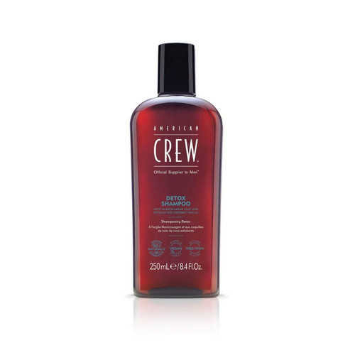 American Crew - DETOX Shampoing - Shampoing Quotidien Purifiant 250 ml - Shampoing homme