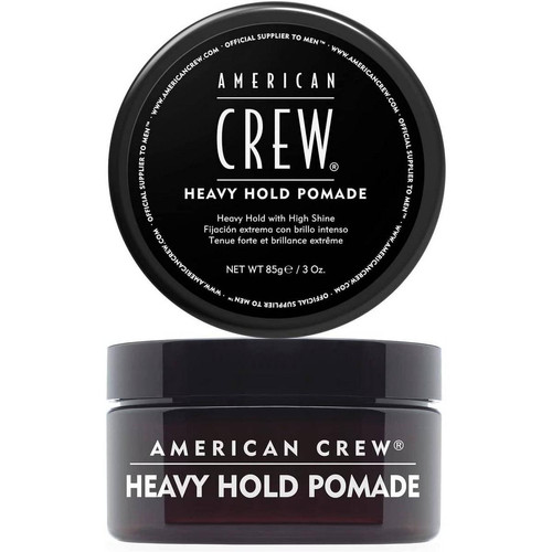 American Crew - Heavy Hold Pomade - Pâte Coiffant Tenue Forte et Brillance Extrême - Idées Cadeaux homme