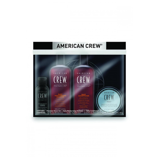 American Crew - Kit Essentiel cheveux de voyage - Shampoing american crew