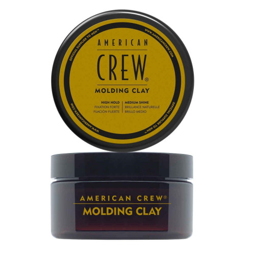 American Crew - Cire Cheveux Fixation Forte & Brillance Naturelle Molding Clay  - Cire de coiffage american crew
