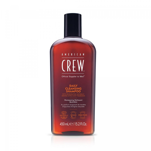 American Crew - Shampoing DAILY CLEANSING - Agrumes et Menthe 450 ml - Soin cheveux American Crew