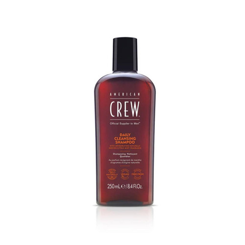 American Crew - Shampoing  DAILY CLEANSING -Agrumes et Menthe 250 ml - Idées Cadeaux homme