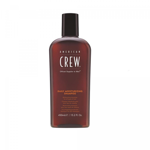 American Crew - DAILY MOISTURIZING Shampoing homme hydratant profond quotidien cheveux et cuir chevelu normaux à gras 450ml - Idées Cadeaux homme