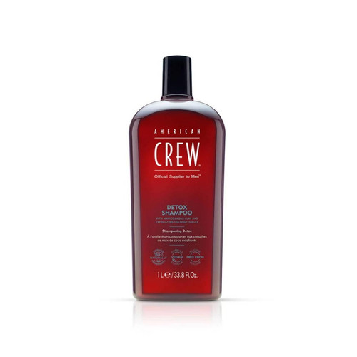 American Crew - DETOX Shampoing exfoliant et purifiant - Soin cheveux American Crew