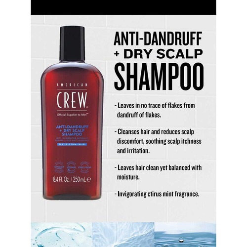  Shampooing Antipelliculaire + Cuir Chevelu Sec