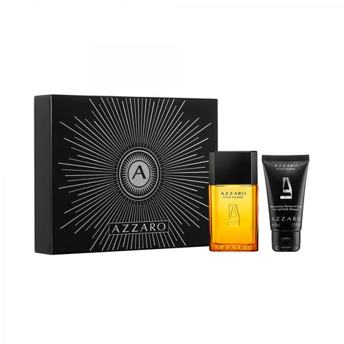 Azzaro - Coffret Eau de Toilette + Shampooing - Azzaro Pour Homme - Cadeaux Parfum homme