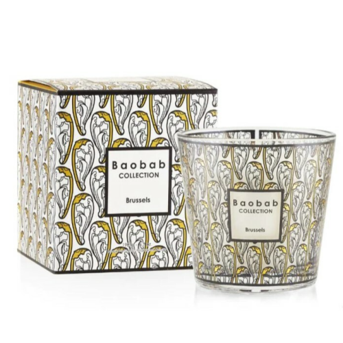 Baobab Collection - Bougie Parfumée - My First Baobab Brussels - Parfums ambiance noel