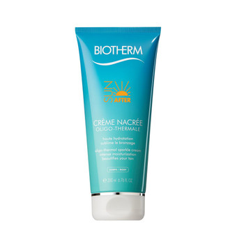 Biotherm Solaires - Crème Nacrée Hydratante & Sublimatrice - Soins solaires homme